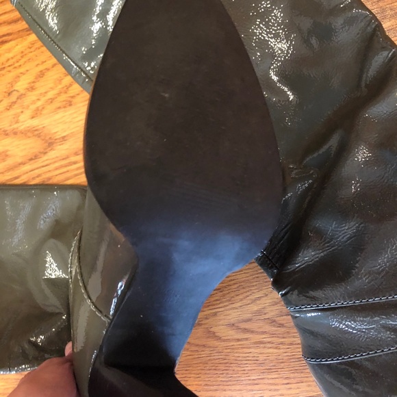 Grey Michael Kors Leather Boots - Picture 4 of 4